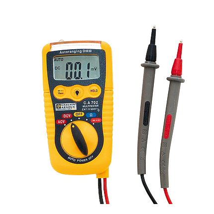 Đánh giá kỹ thuật đồng hồ vạn năng kỹ thuật số Chauvin Arnoux C.A 702 (600V)