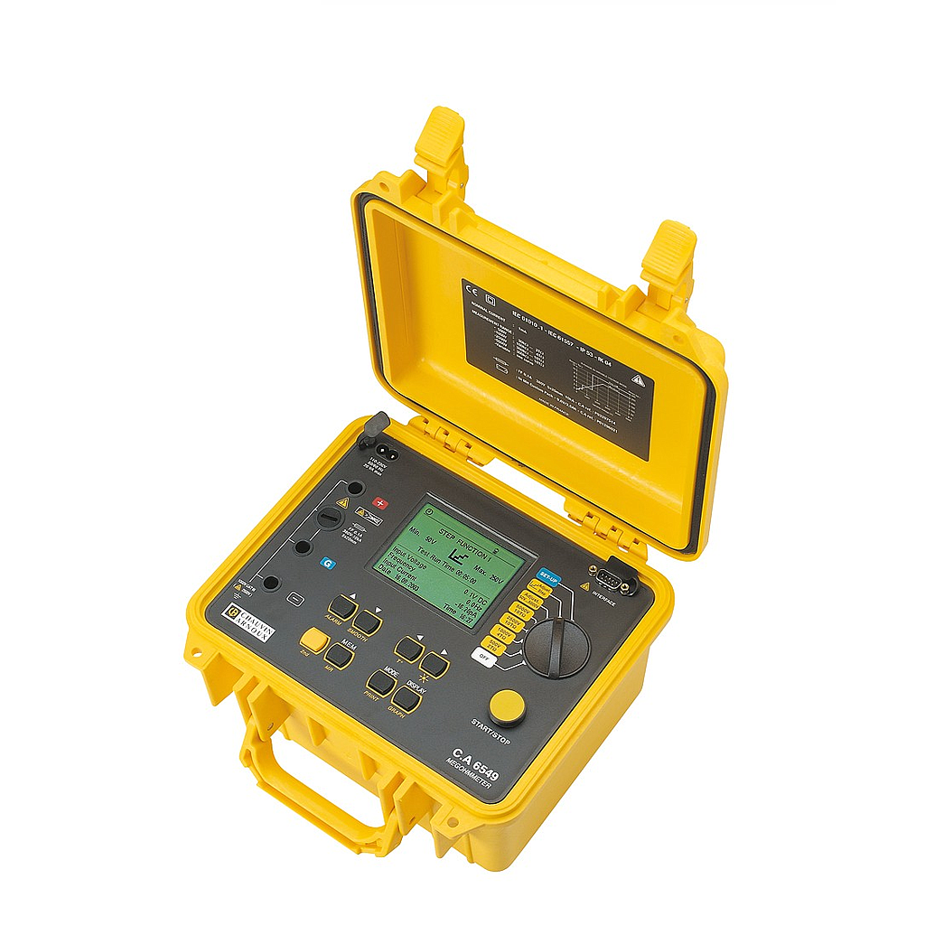 Đánh giá chuyên sâu về Thiết bị đo điện trở cách điện Chauvin Arnoux C.A 6549 (5000V, 10TΩ)