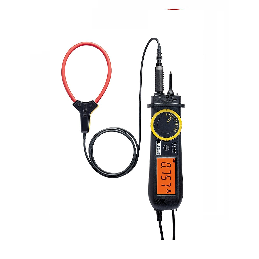 Đánh giá chuyên sâu thiết bị kiểm tra điện áp, kẹp dòng điện Chauvin Arnoux C.A 757