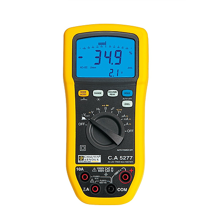 Đánh giá kỹ thuật đồng hồ vạn năng Chauvin Arnoux C.A 5277: Độ chính xác và hiệu suất vượt trội