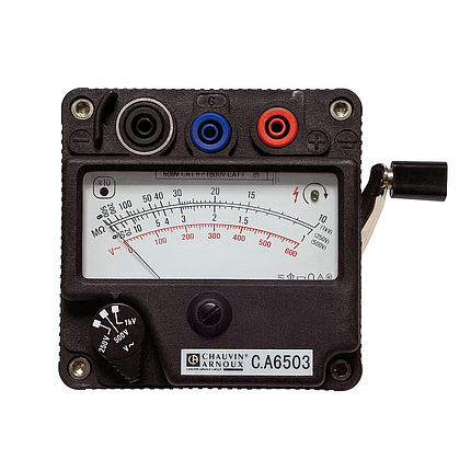 So sánh kỹ thuật sâu về Máy đo điện trở cách điện Chauvin Arnoux C.A 6503 và C.A 6547