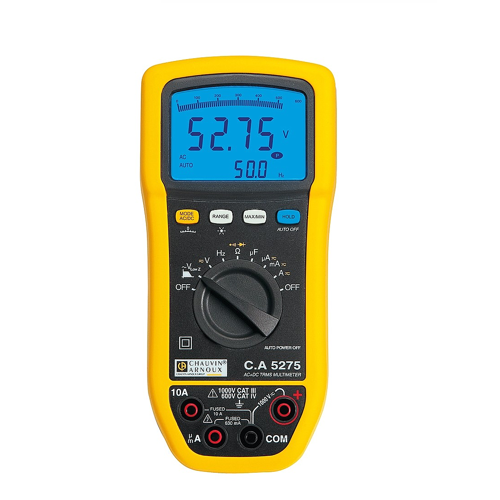 Đánh giá kỹ thuật đồng hồ vạn năng Chauvin Arnoux C.A 5275