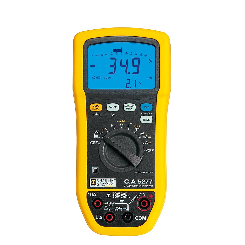 Đánh giá kỹ thuật đồng hồ vạn năng Chauvin Arnoux C.A 5277: Độ chính xác và hiệu suất vượt trội