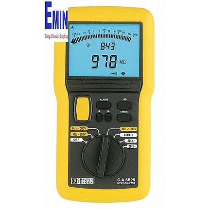 Đánh giá kỹ thuật máy đo điện trở cách điện Chauvin Arnoux C.A 6525