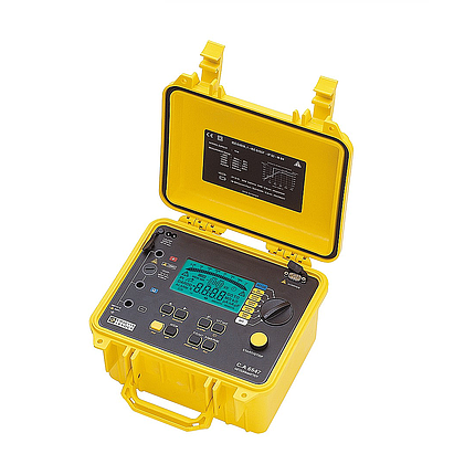 Đánh giá kỹ thuật Thiết bị đo điện trở cách điện Chauvin Arnoux C.A 6547