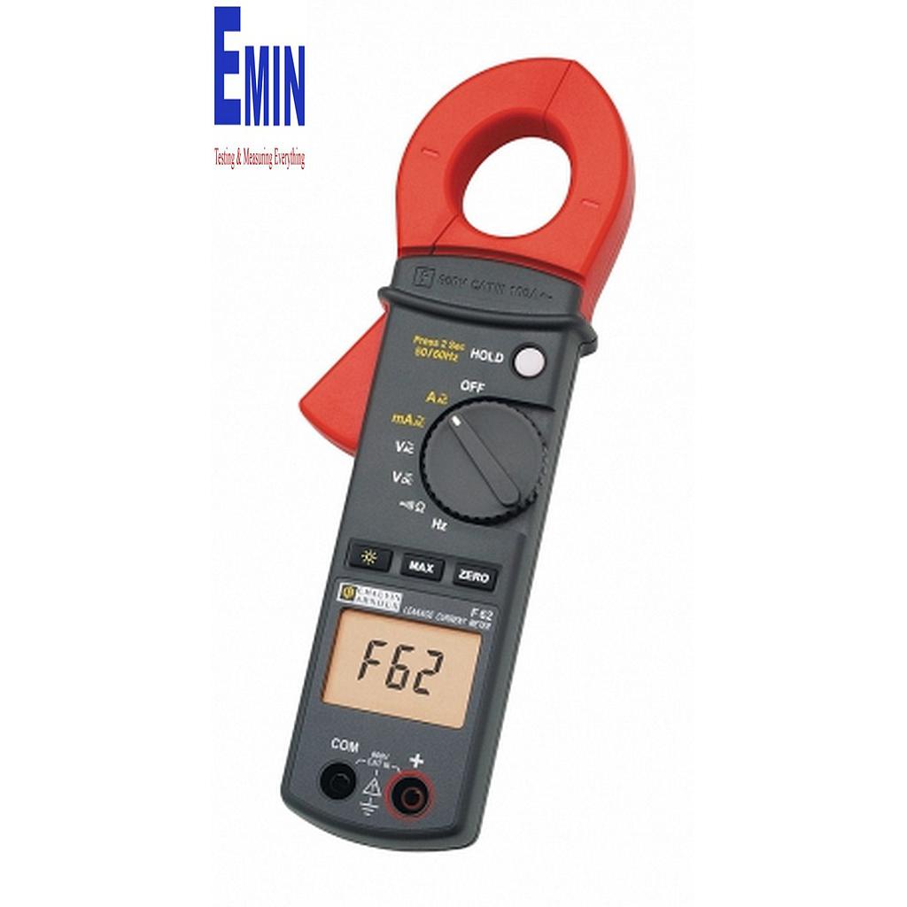 Đánh giá kỹ thuật Ampe kìm đo dòng rò Chauvin Arnoux F62 (100A)