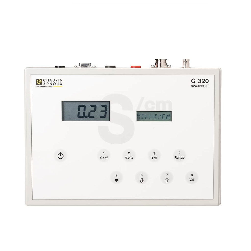 Đánh giá kỹ thuật máy đo độ dẫn điện Chauvin Arnox C320