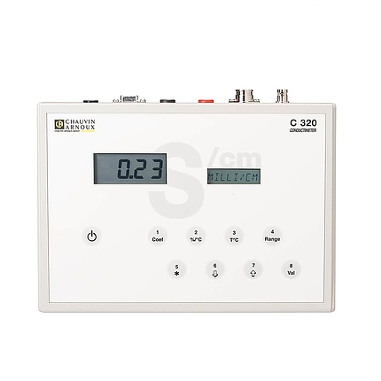 Đánh giá kỹ thuật máy đo độ dẫn điện Chauvin Arnox C320
