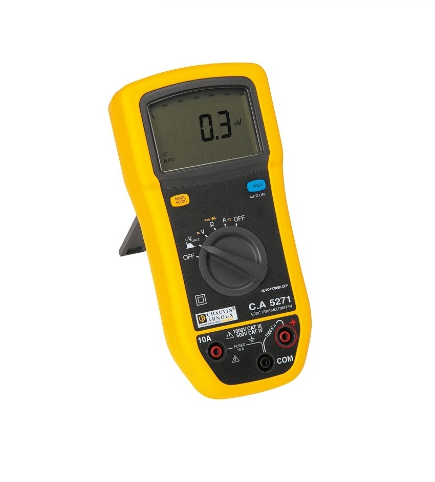 Đánh giá kỹ thuật đồng hồ vạn năng Chauvin Arnoux C.A 5271: Sự lựa chọn cho các ứng dụng điện tử chuyên nghiệp