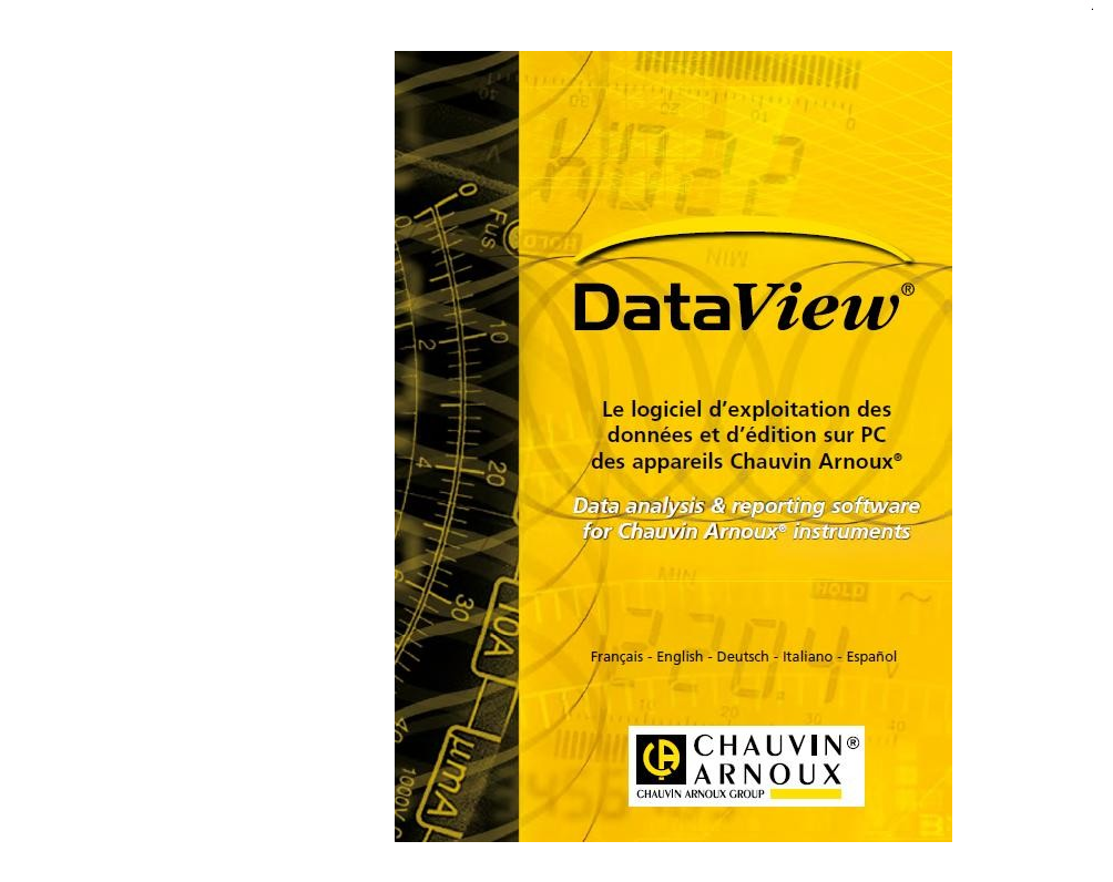 So sánh kỹ thuật phần mềm DataView Chauvin Arnoux P01102095 và Ampe kìm đo dòng DC Chauvin Arnoux MA193-250