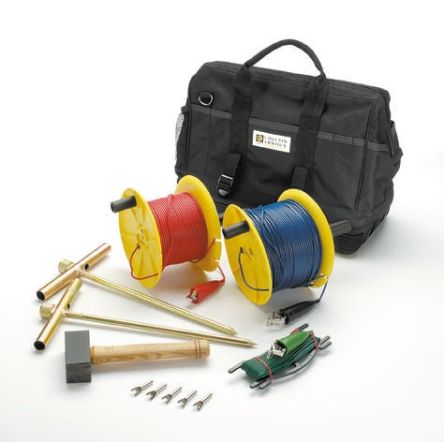 Đánh giá kỹ thuật bộ kit điện cực và dây đo điện trở đất 3 pha Chauvin Arnoux P01102021 (50m)