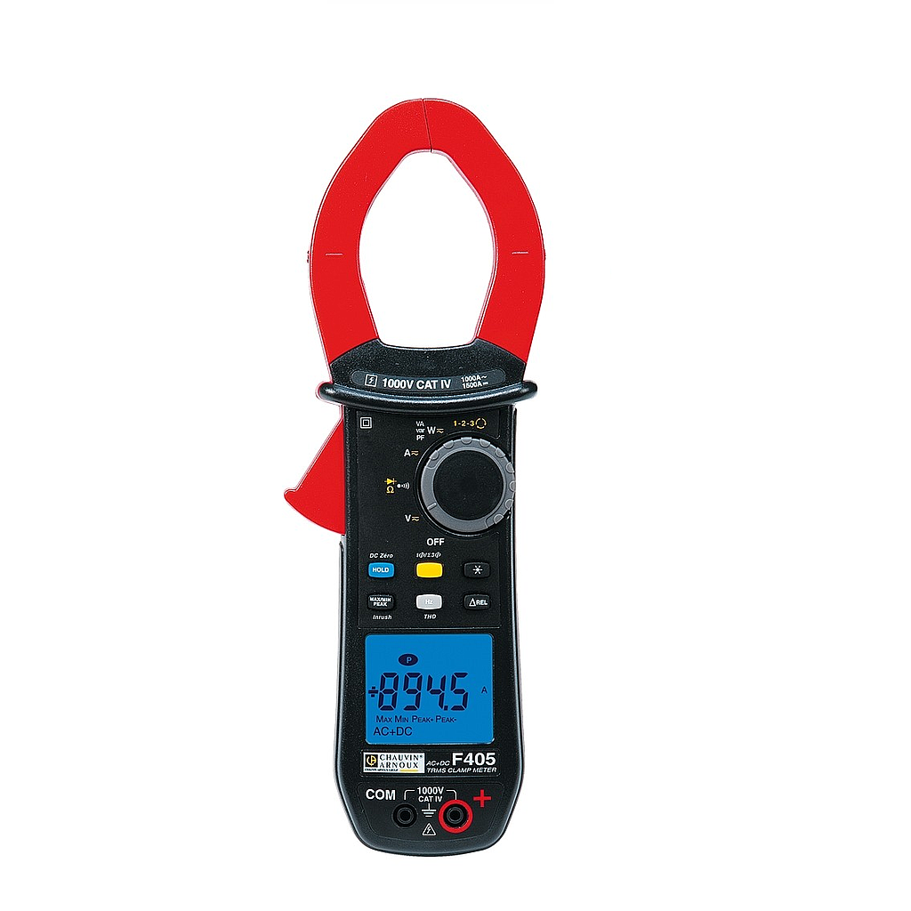 Đánh giá kỹ thuật ampe kìm đo công suất AC/DC Chauvin Arnoux F405 (True RMS 1500A)