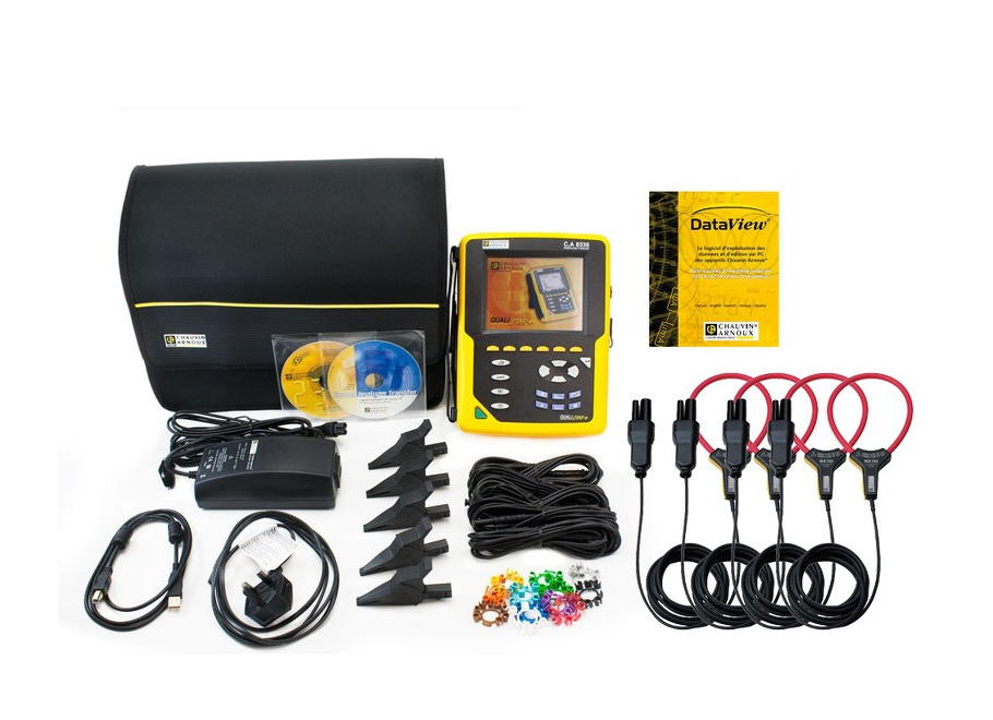 So sánh kỹ thuật bộ kit phân tích năng lượng lưới điện 3 pha Chauvin Arnoux C.A 8333 MA193