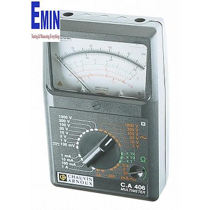 So sánh kỹ thuật giữa Đồng hồ vạn năng Chauvin Arnoux C.A 406 và Ampe kìm Chauvin Arnoux F605