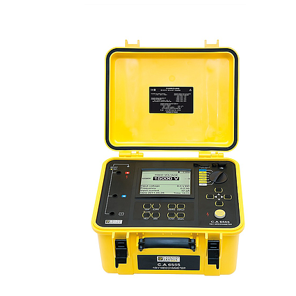 Đánh giá sản phẩm: Thiết bị đo điện trở cách điện kỹ thuật số Chauvin Arnoux C.A 6555 (15 KV, 30TΩ)