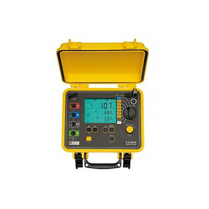 Đánh giá kỹ thuật thiết bị đo điện trở tiếp đất Chauvin Arnoux C.A 6472