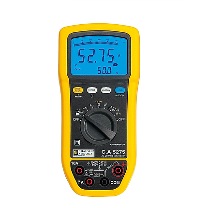 Đánh giá kỹ thuật đồng hồ vạn năng Chauvin Arnoux C.A 5275