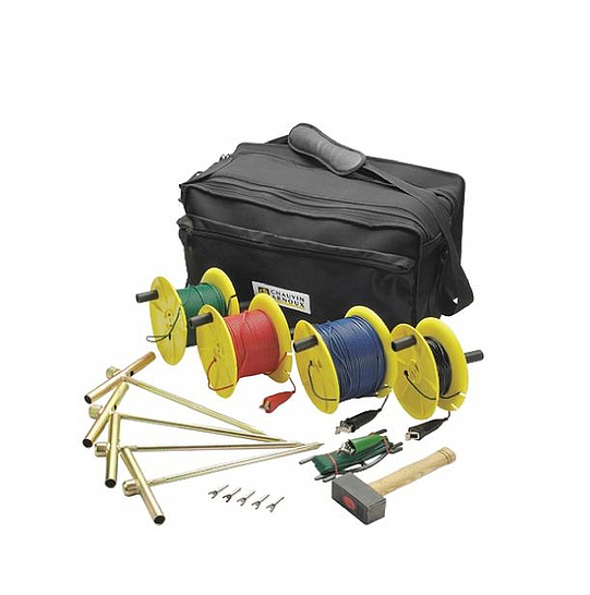 Đánh giá Bộ Kit Điện Cực Đo Điện Trở Đất Chauvin Arnoux 4P Earth/Resistivity Kit (100M)
