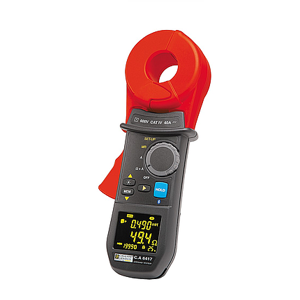 Đánh giá kỹ thuật sản phẩm Ampe kìm đo điện trở tiếp đất Chauvin Arnoux C.A 6417