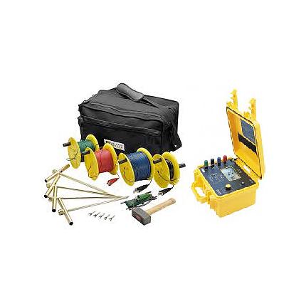 Đánh giá kỹ thuật bộ kít đo điện trở tiếp đất và điện trở suất Chauvin Arnoux CA 6462+100 M