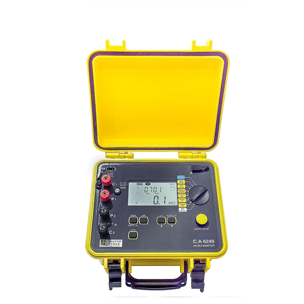 Đánh giá kỹ thuật về Thiết bị đo điện trở nhỏ Micro-ohm Chauvin Arnoux C.A 6240