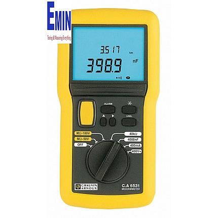 Đánh giá kỹ thuật thiết bị đo điện trở cách điện viễn thông Chauvin Arnoux C.A 6531