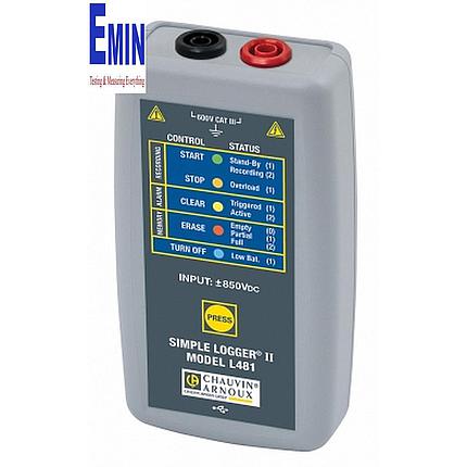 So sánh kỹ thuật máy ghi điện áp DC Chauvin Arnoux L481 và ampe kìm đo sóng hài Chauvin Arnoux F605