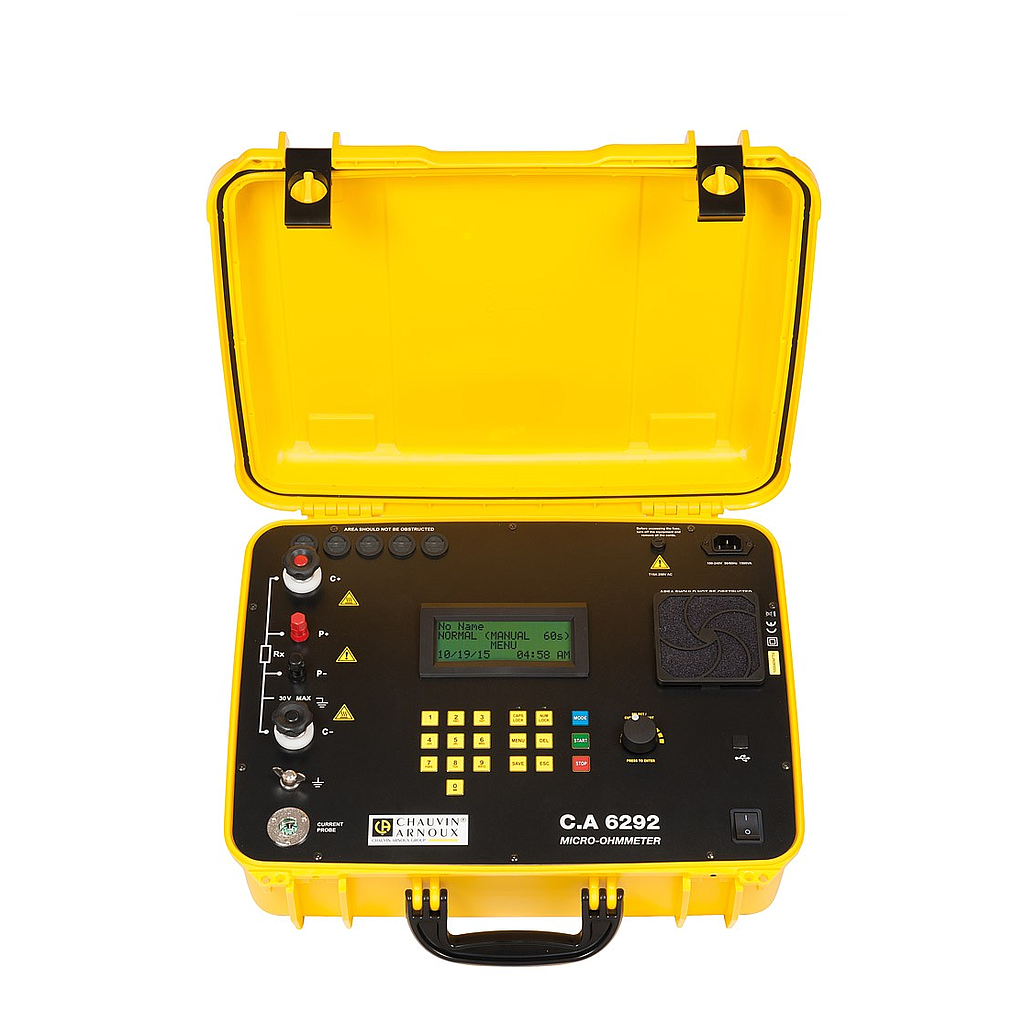 Đánh giá kỹ thuật sản phẩm: Thiết bị đo điện trở tiếp xúc Chauvin Arnoux C.A 6292 (200A)