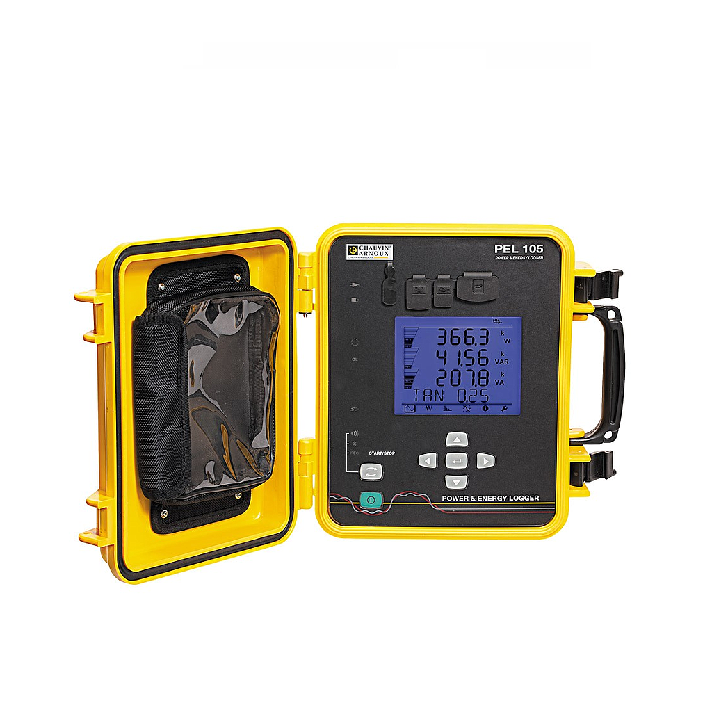 Đánh giá chuyên sâu về Thiết bị ghi dữ liệu công suất & năng lượng Chauvin Arnoux PEL105