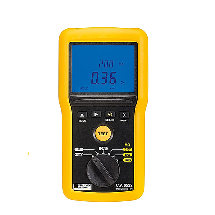 Đánh giá chuyên sâu về thiết bị đo điện trở cách điện và thông mạch Chauvin Arnoux C.A 6522